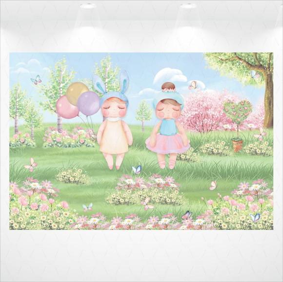 Painel Retangular Metoo Doll 4m x 2,8m