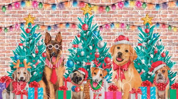 Painel Retangular Natal Pets 5m x 2,8m