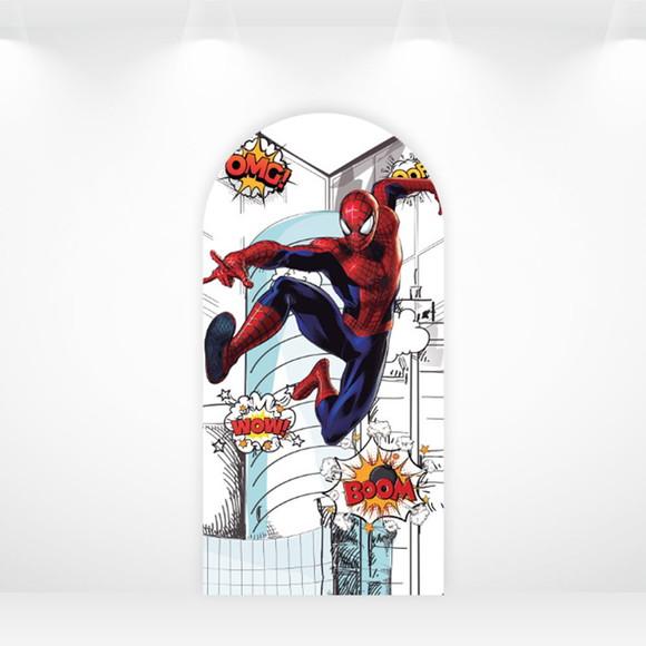 Painel Retangular ou Romano Homem Aranha - 1mx2m