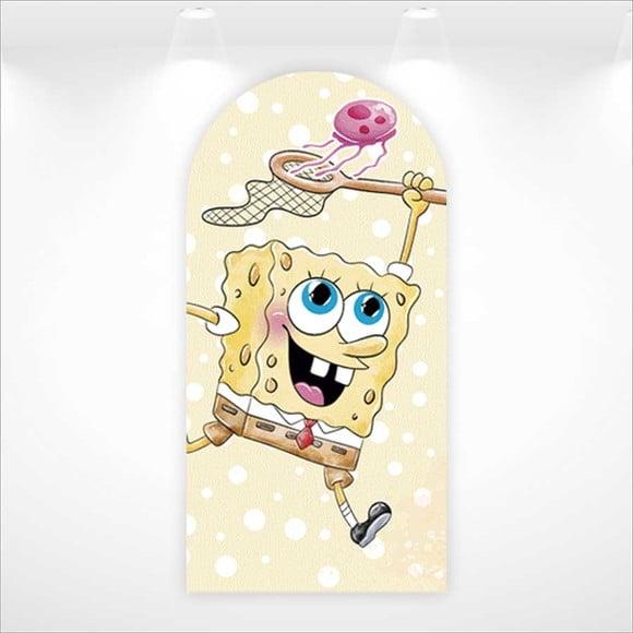 Painel Retangular ou Romano Vestfácil Bob Esponja - 1mx2m