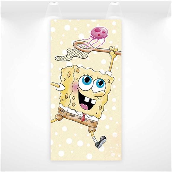 Painel Retangular ou Romano Vestfácil Bob Esponja - 1mx2m