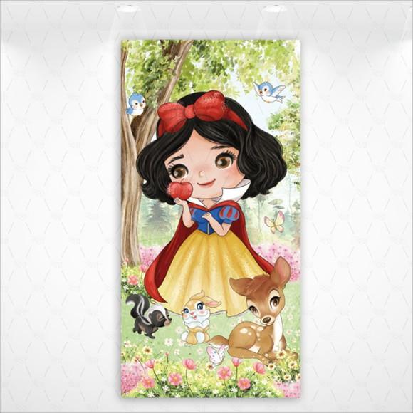 Painel Retangular ou Romano Vestfácil Branca de Neve - 1mx2m
