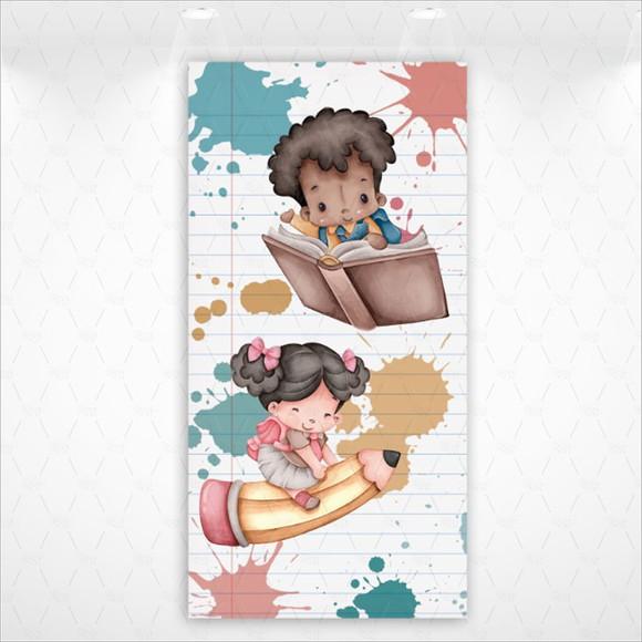 Painel Retangular ou Romano Vestfácil Formatura - 1mx2m