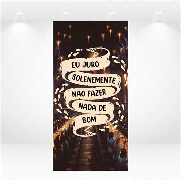 Painel Retangular ou Romano Vestfácil Harry Potter - 1mx2m