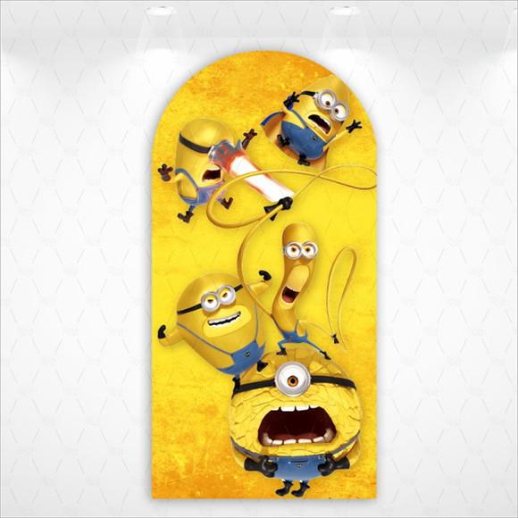 Painel Retangular ou Romano Vestfácil Minions - 1mx2m