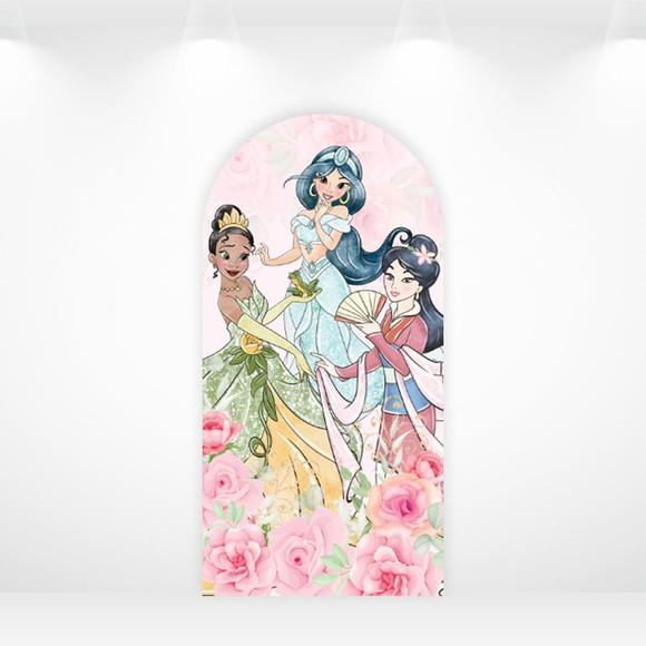 Painel Retangular ou Romano Vestfácil Princesas - 1mx2m