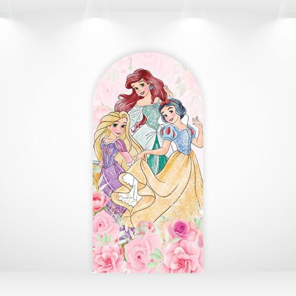 Painel Retangular ou Romano Vestfácil Princesas - 1mx2m
