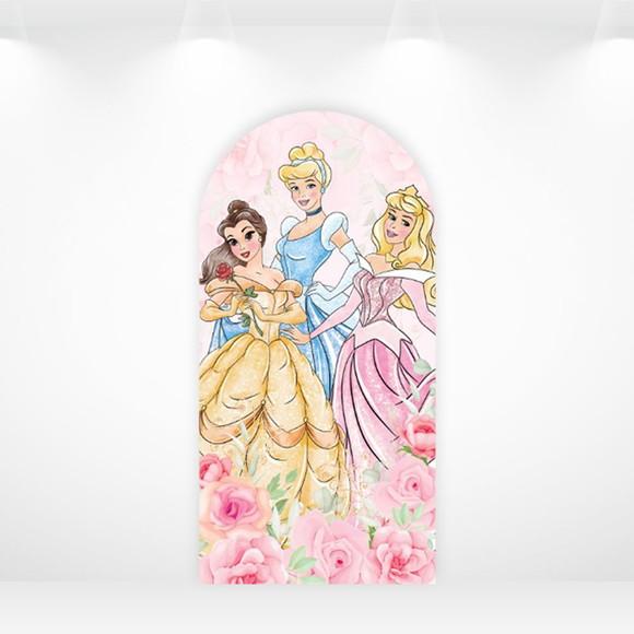 Painel Retangular ou Romano Vestfácil Princesas - 1mx2m