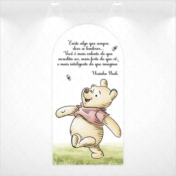 Painel Retangular ou Romano Vestfácil Ursinho Pooh - 1mx2m