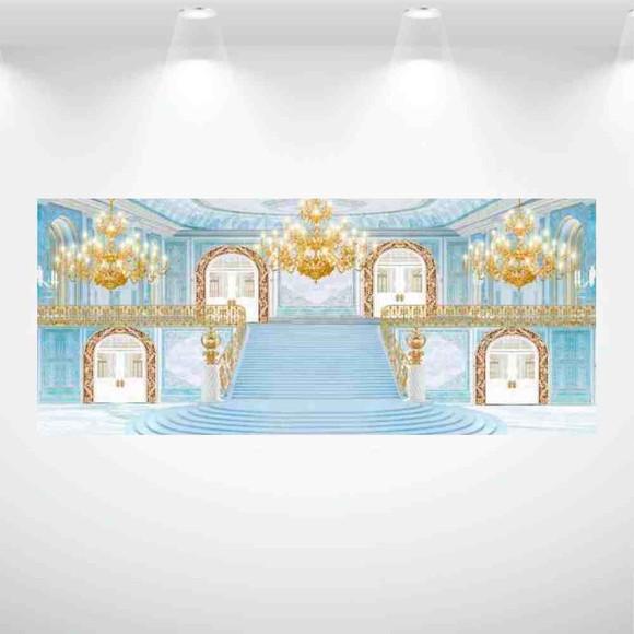 Painel Retangular Palácio Azul 3m x 1,5m