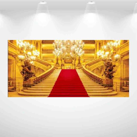 Painel Retangular Palácio Bela e a Fera 3m x 1,5m