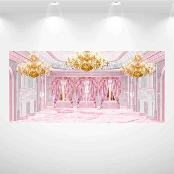 Painel Retangular Palácio Rosa 3m x 1,5m