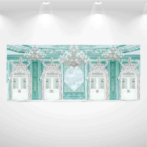 Painel Retangular Palácio Tifany 2m X 1,5m