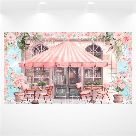 Painel Retangular Patisserie 5m x 2,8m