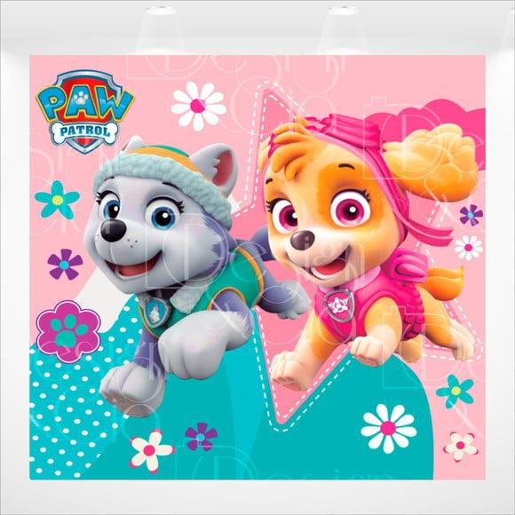Painel Retangular Patrulha Canina Skye e Everest 3m x 2,8m