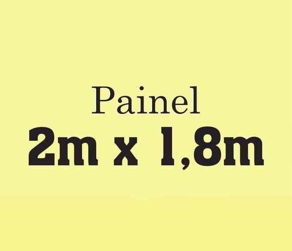 Painel Retangular Personalizado 2x1,8m