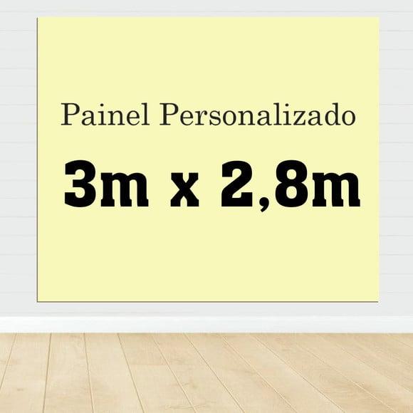 Painel Retangular Personalizado 3m x 2,8m