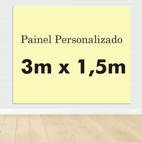 Painel Retangular Personalizado 3m x 1,5m