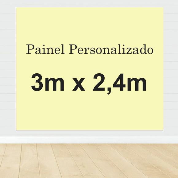 Painel Retangular Personalizado 3x2,4m