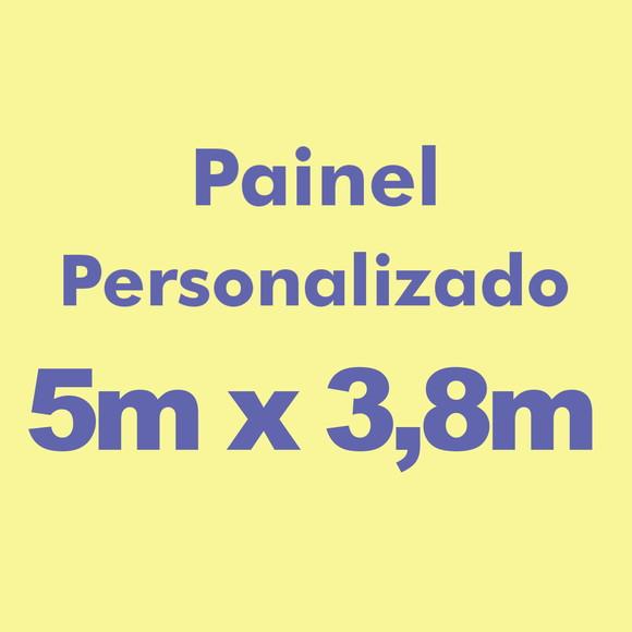 Painel Retangular Personalizado 5m x 3,8m
