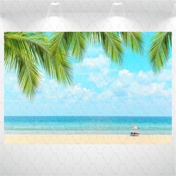 Painel Retangular Praia 1m x 1,5m