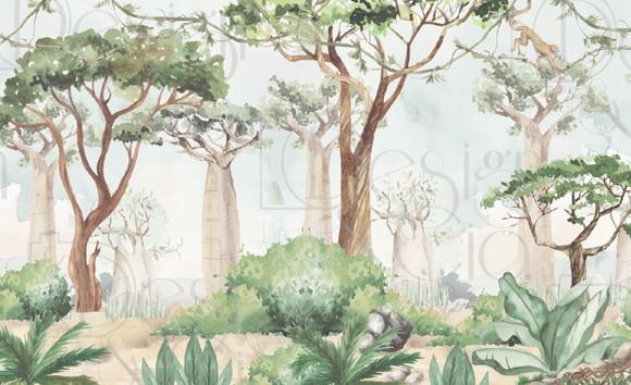 Painel Retangular Safari 4,5m x 2,8m