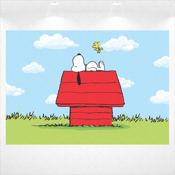 Painel Retangular Snoopy 4x2,8m