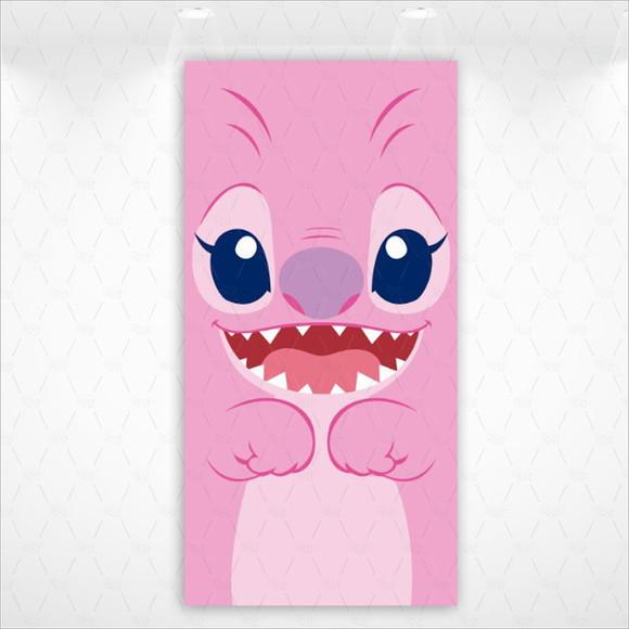 Painel Retangular Vestfácil Angel do Stitch - 1m X2m
