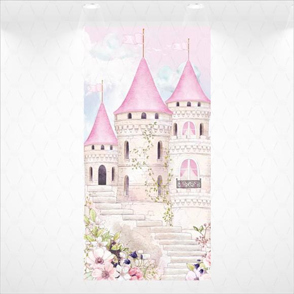 Painel Retangular Vestfácil Castelo Princesa - 1m X2m