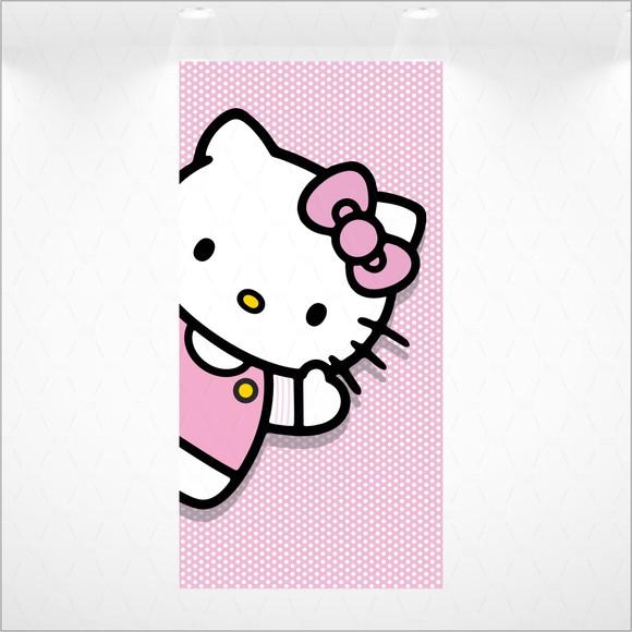 Painel Retangular Vestfácil Hello Kitty- 1m X2m