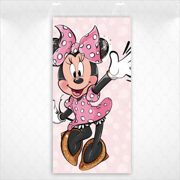 Painel Retangular Vestfácil Minnie - 1m X2m