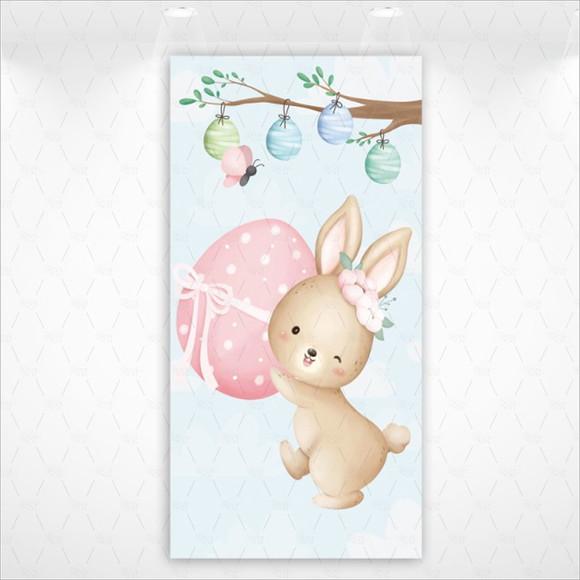 Painel Retangular Vestfácil Páscoa - 1m X2m