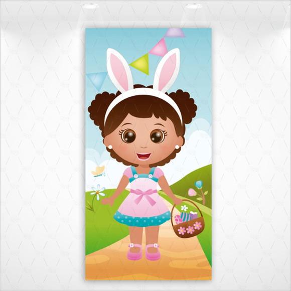 Painel Retangular Vestfácil Páscoa - 1m X2m
