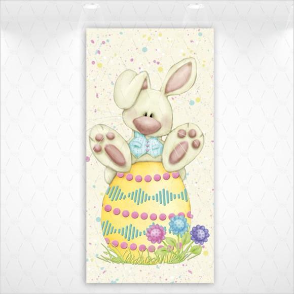 Painel Retangular Vestfácil Páscoa - 1m X2m