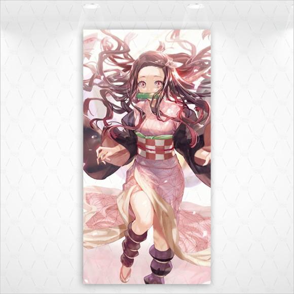 Painel Retangular Vestfácil Nezuko Demon Slayer- 1m X2m