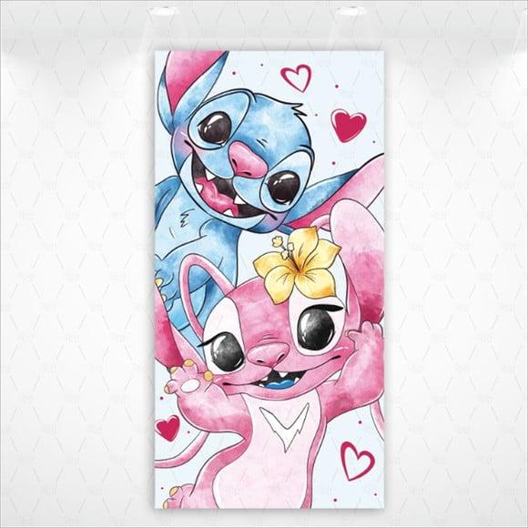 Painel Retangular Vestfácil Stitch e Angel - 1m X2m