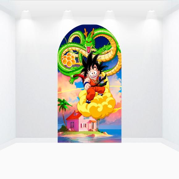 Painel Romano ou Retangular - Vestfácil - Dragon Ball