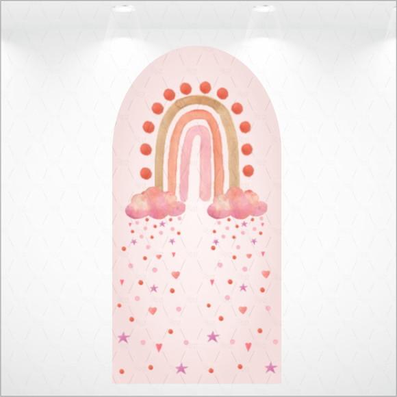 PAINEL ROMANO VESTFÁCIL ARCO-IRÍS BOHO - 1m x2m