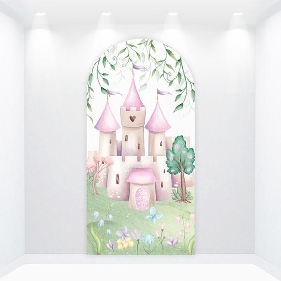 Painel Romano Vestfácil Castelo Princesa - 1m X2m
