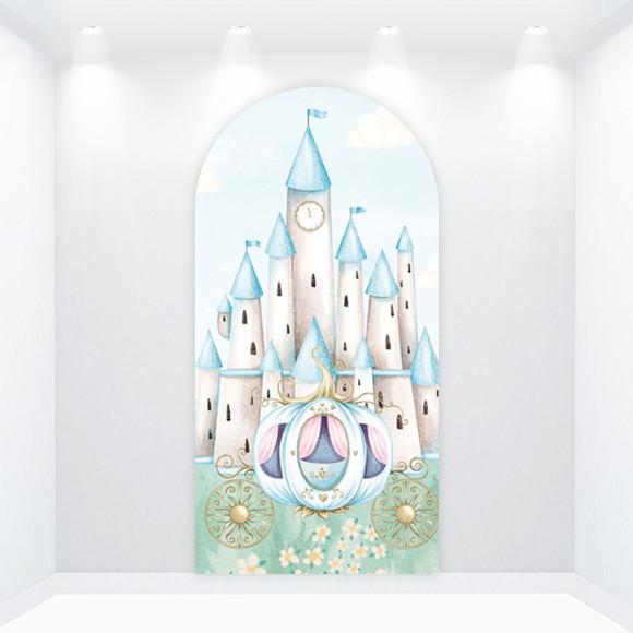 Painel Romano Vestfácil Castelo Princesa - 1m X2m