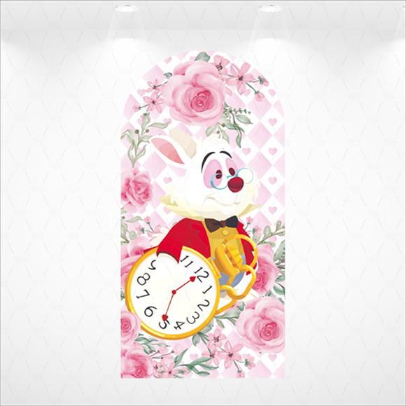 Painel Romano Vestfácil Coelho Alice - 1m X2m