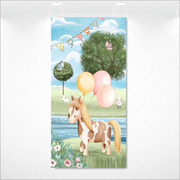 Painel Romano Vestfácil Fazendinha - 1m X2m
