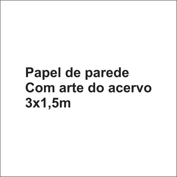 Papel de Parade com Arte do Acervo 3x1,5m