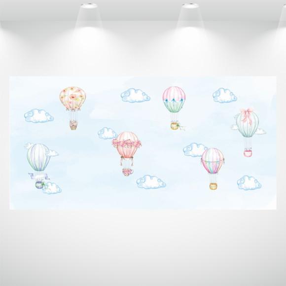 Papel de Parede Balões