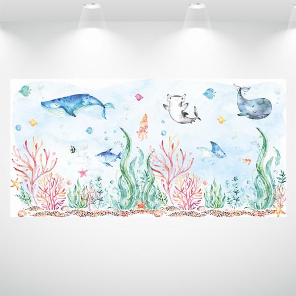 Papel de Parede Fundo do Mar