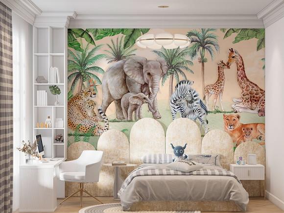 Papel de Parede Safari - 3x2,8m
