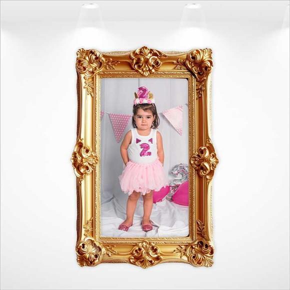 Placa em mdf com Foto - 55cm x 80cm