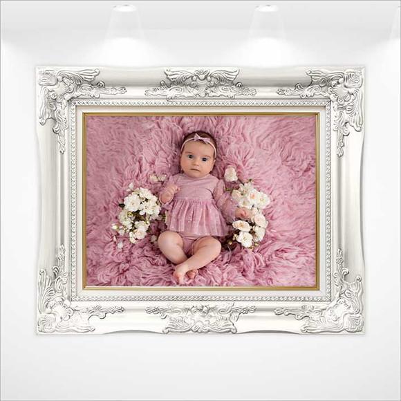 Placa em mdf com Foto - 50cm x 40cm