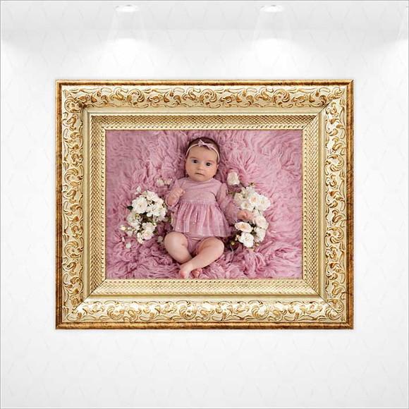 Placa em mdf com Foto - 50cm x 40cm