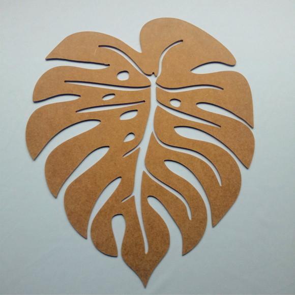 Sousplat mdf Folha Costela de Adão - 3mm